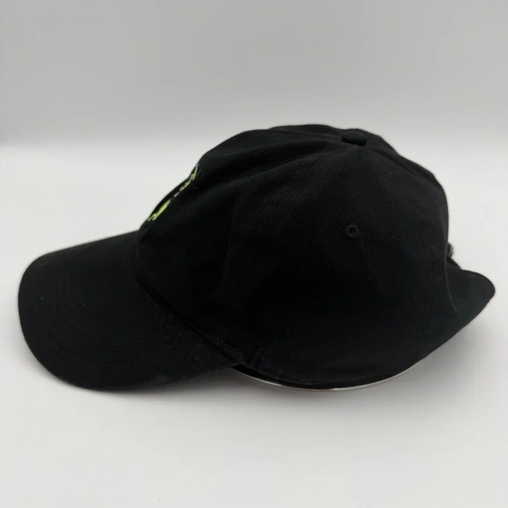Reptar Nickelodeon Rug Rat 90s Cartoon Black Retro Baseball Hat Cap Adult One Sz